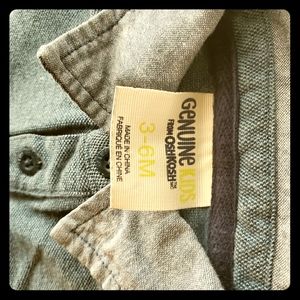 Genuine Baby Oshkosh collared Onesie